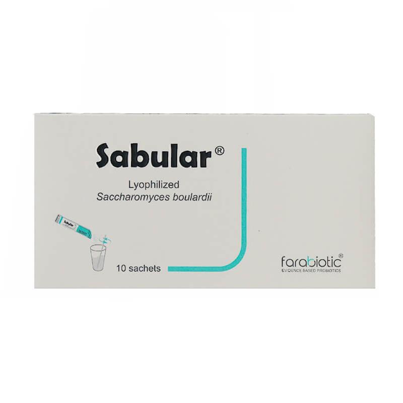 ساشه سابولار دارای ساکارومایسس بولاردی فرابیوتیک 10 عددی - تصویر 2