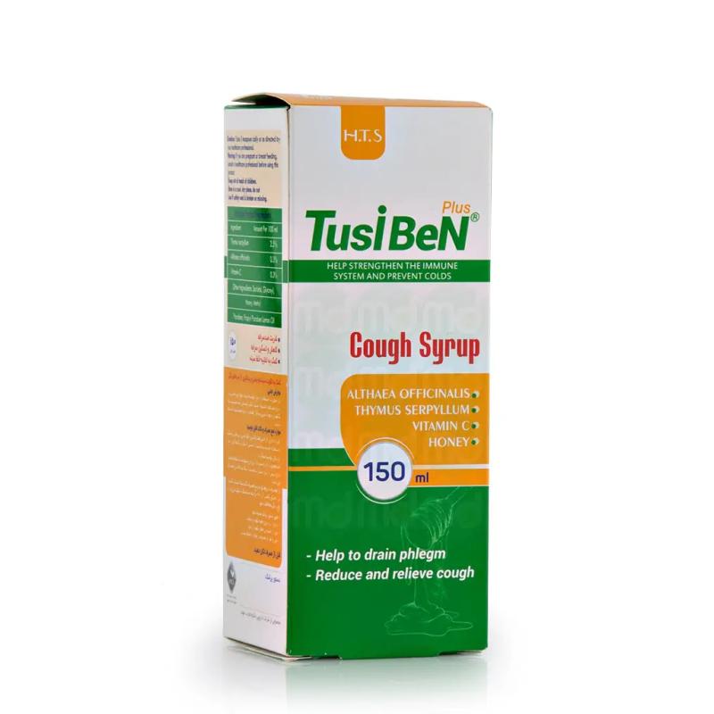 شربت ضد سرفه توسی بن پلاس اچ تی اس - تصویر 2