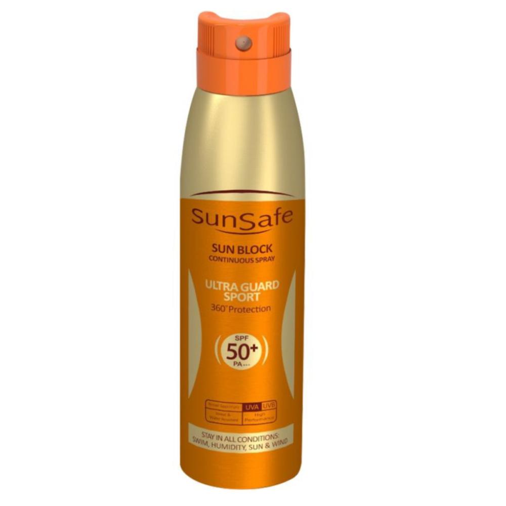 اسپری ضد آفتاب سان سیف +SPF 50 حجم 50 میلی لیتر - تصویر 1
