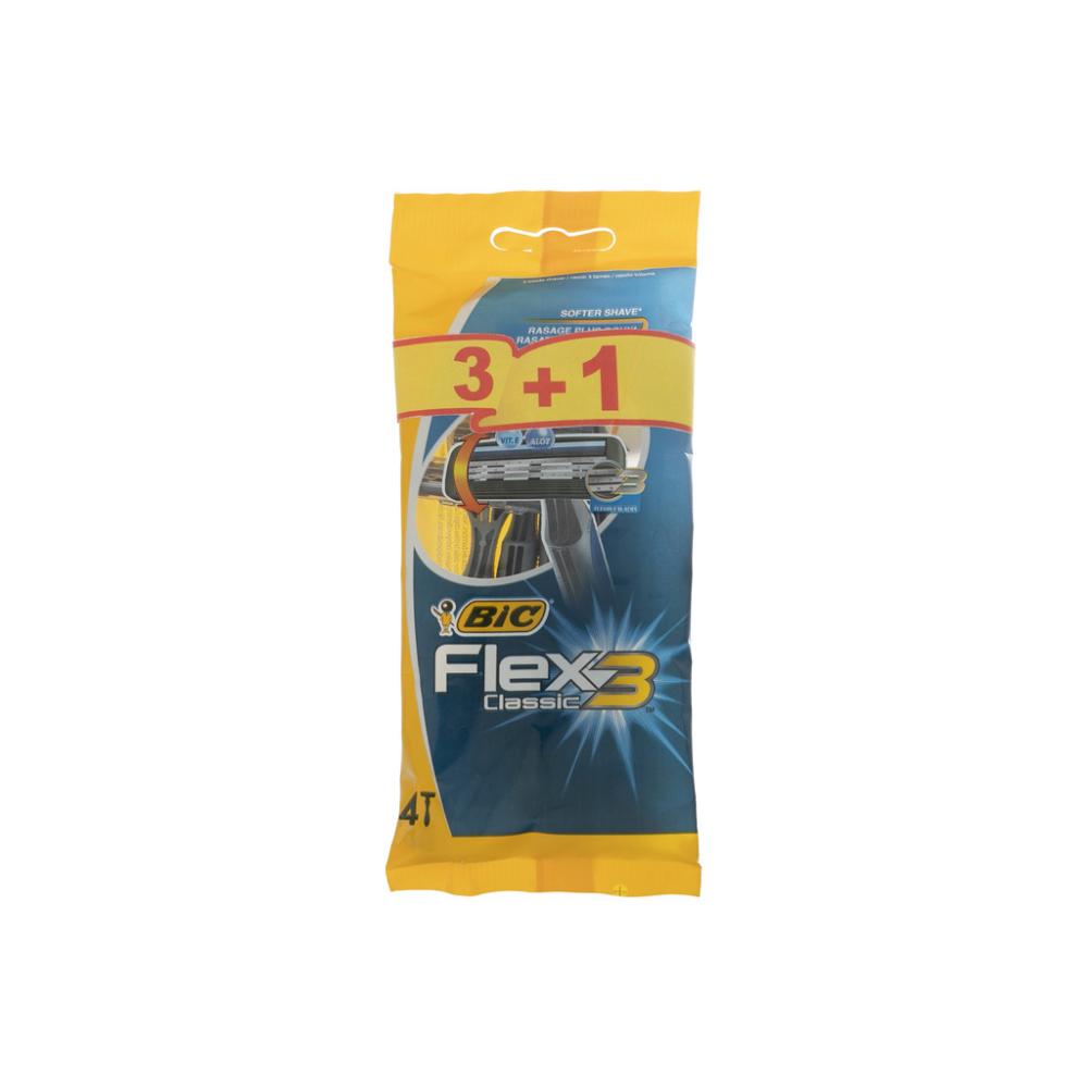 خود تراش بیک مدل Flex Classic 4 عدد - تصویر 1