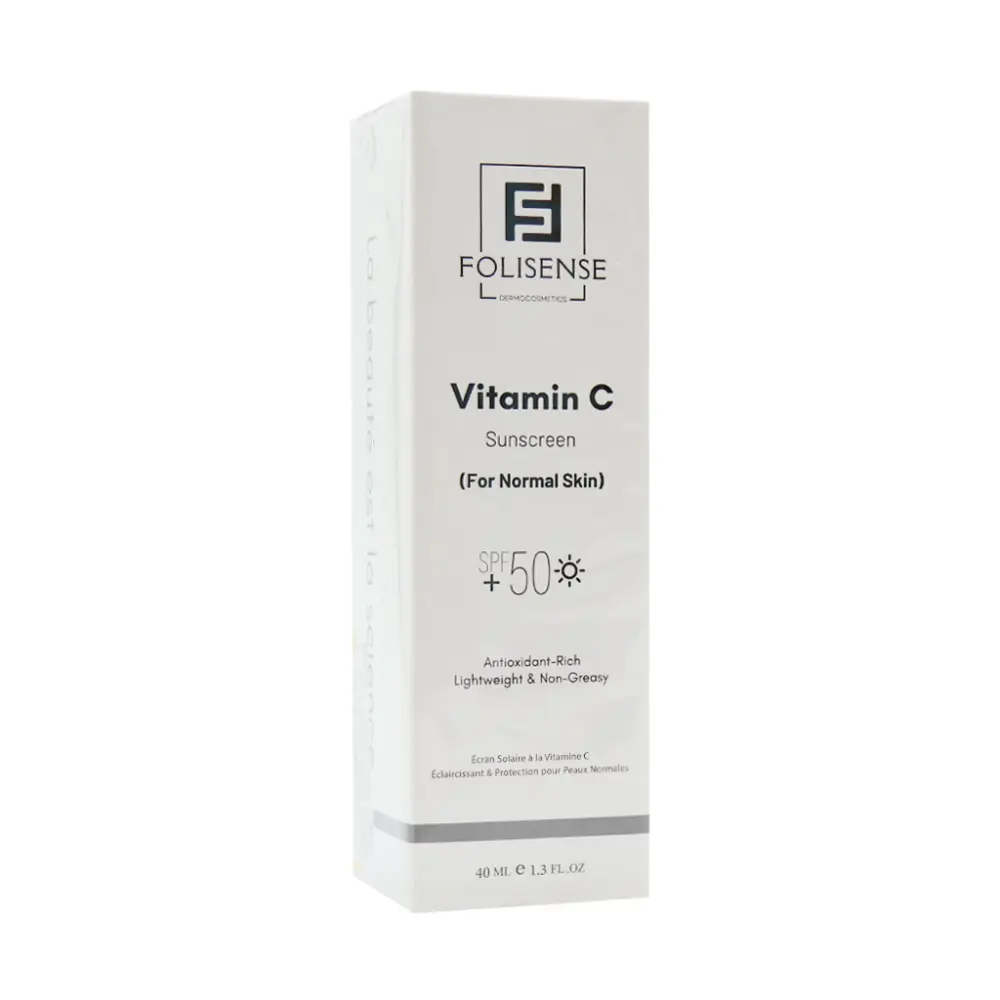 کرم ضد آفتاب روشن کننده فولی سنس SPF50 حاوی ویتامین سی 40 میلی لیتر - تصویر 1