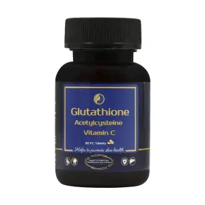 قرص گلوتاتیون و استیل سیستئین و ویتامین سی آریا دارو 30 عدد
