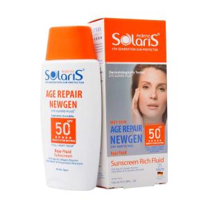 فلوئید ضد آفتاب و ضد چروک سولاریس آردن ایج ریپیر نیوژن SPF50 حجم 100 میلی لیتر