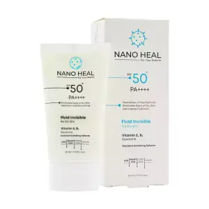 فلوئید ضد آفتاب نانوهیل SPF50 مناسب پوست خشک 50 میلی لیتر