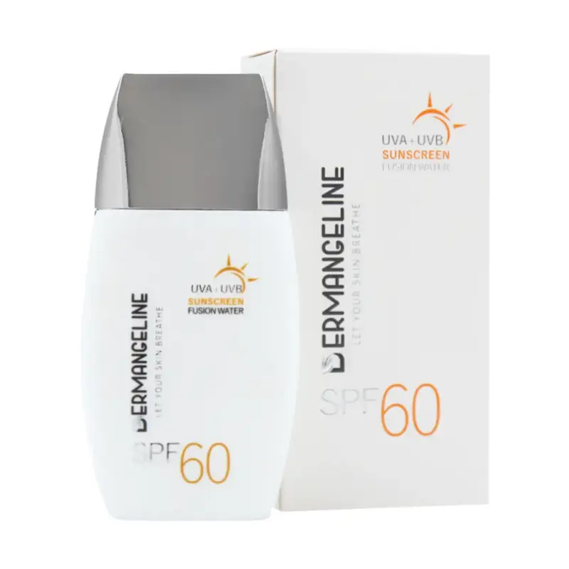کرم ضد آفتاب فیوژن واتر SPF60 پوست چرب درم انجلین - تصویر 2